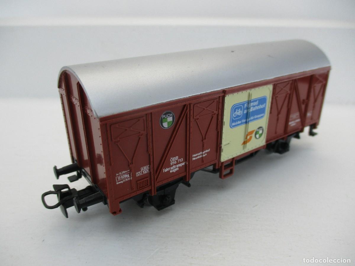 Trenes escala: VAGON MERCANCIA ESCALA HO REF RE
