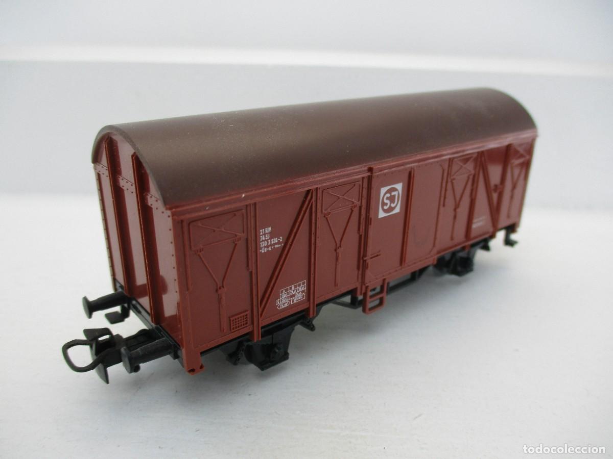 Trenes escala: VAGON MERCANCIA ESCALA HO REF RE - Foto 1