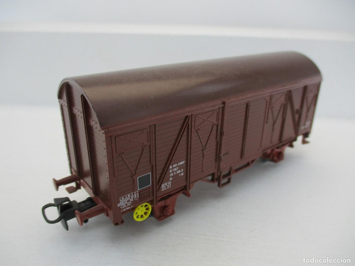 Trenes escala: VAGON MERCANCIA ESCALA HO REF RG