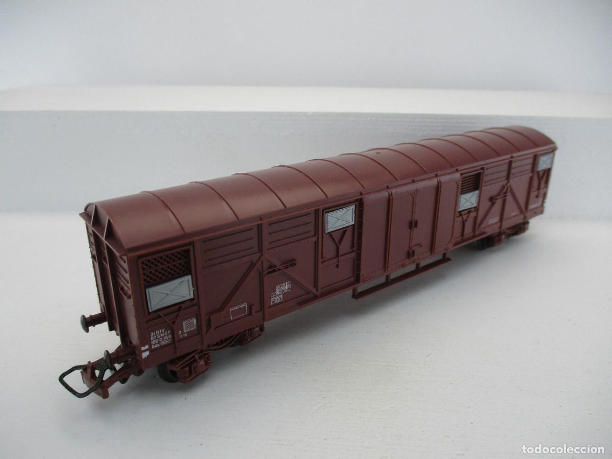 Trenes escala: VAGON MERCANCIA ESCALA HO REF RH