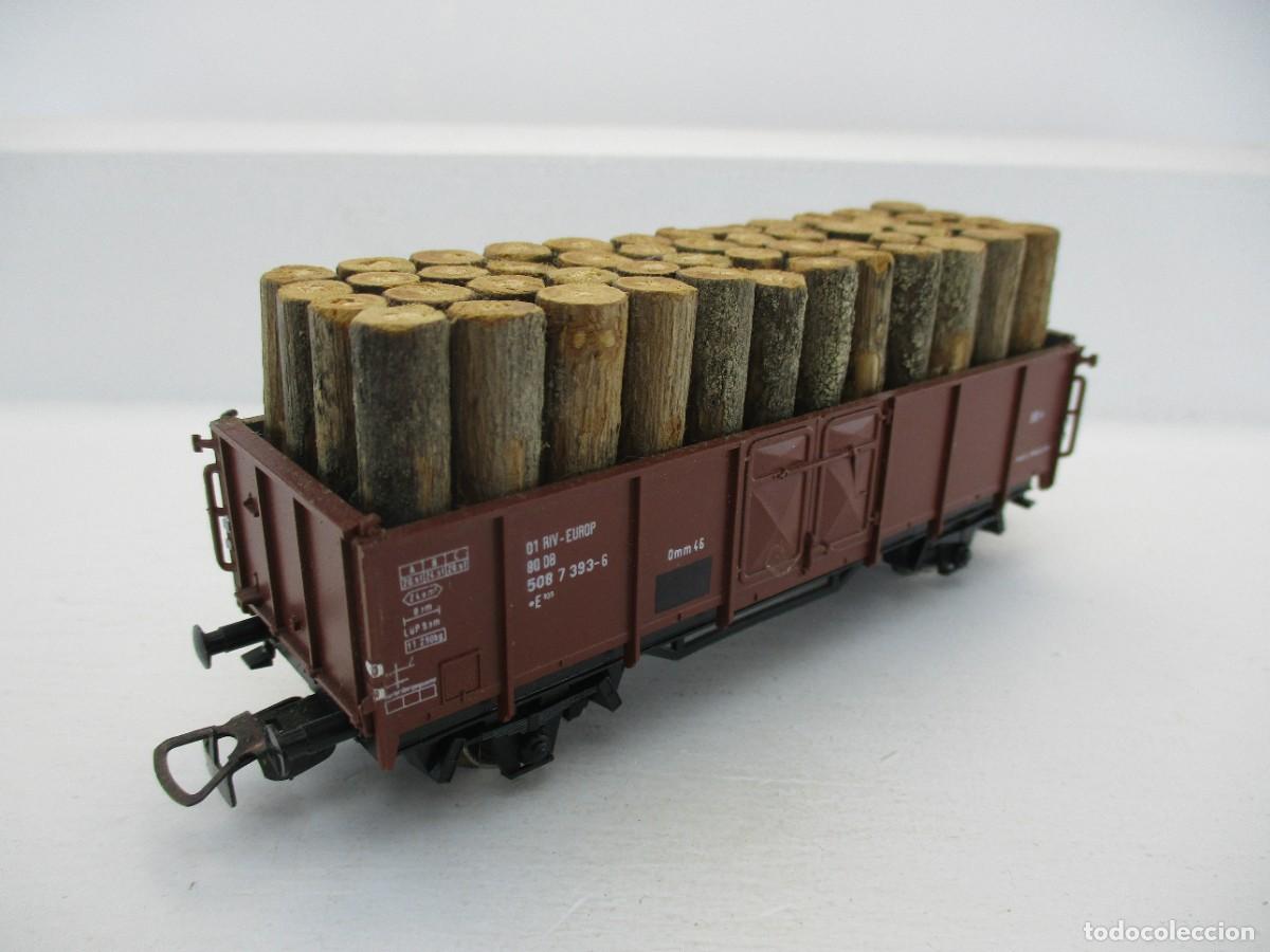 Trenes escala: VAGON MERCANCIA ESCALA HO REF RH - Foto 1