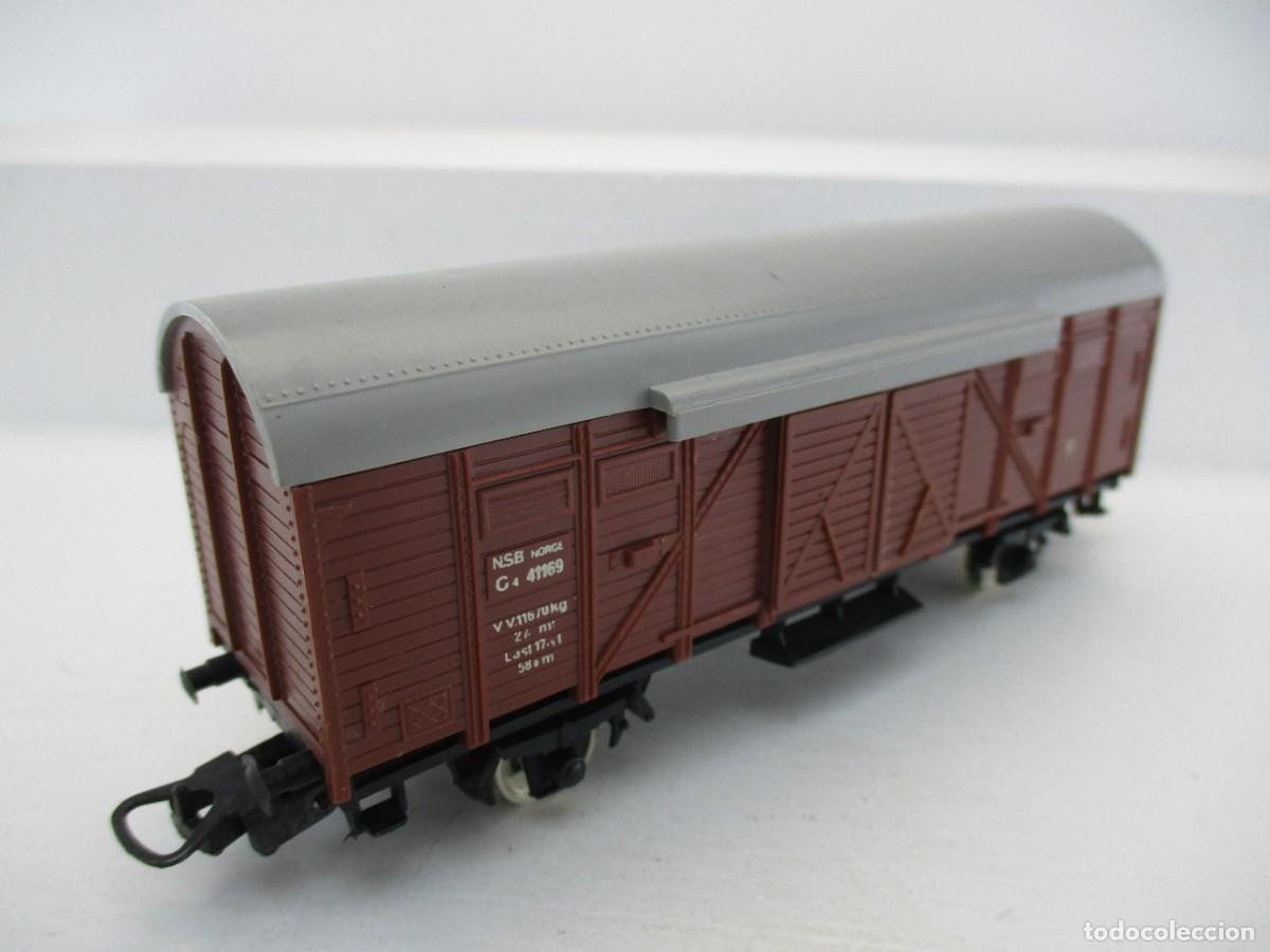 Trenes escala: VAGON MERCANCIA ESCALA HO REF RJ - Foto 1