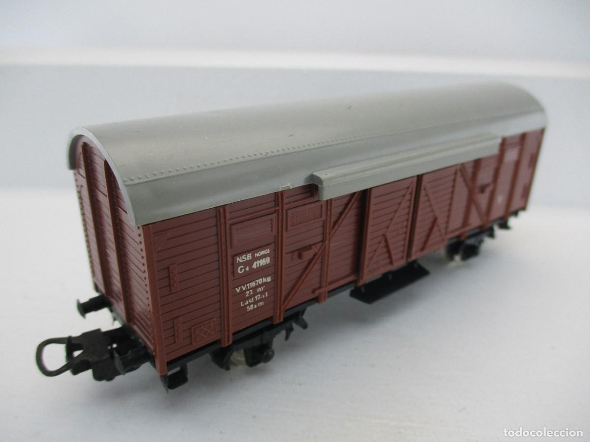 Trenes escala: VAGON MERCANCIA ESCALA HO REF RJ - Foto 2
