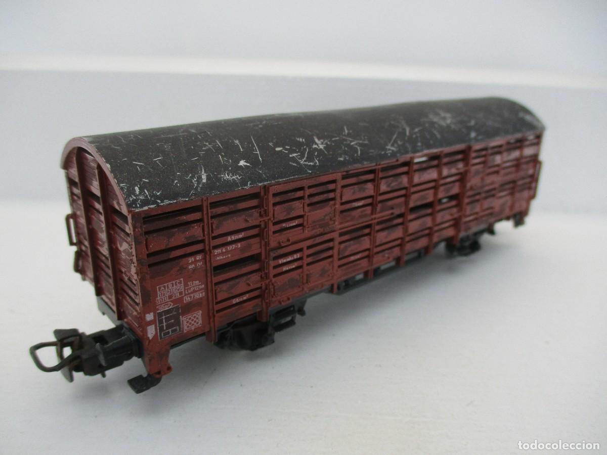 Trenes escala: VAGON MERCANCIA ESCALA HO REF RK - Foto 2