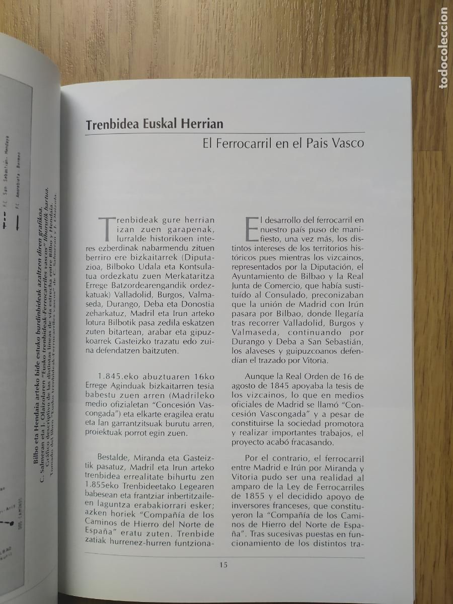 Trenes escala: Libro PRIMER CENTENARIO DE LA LLEGADA DEL FERROCARRIL A DEBA (Gipuzkoa). - Foto 3