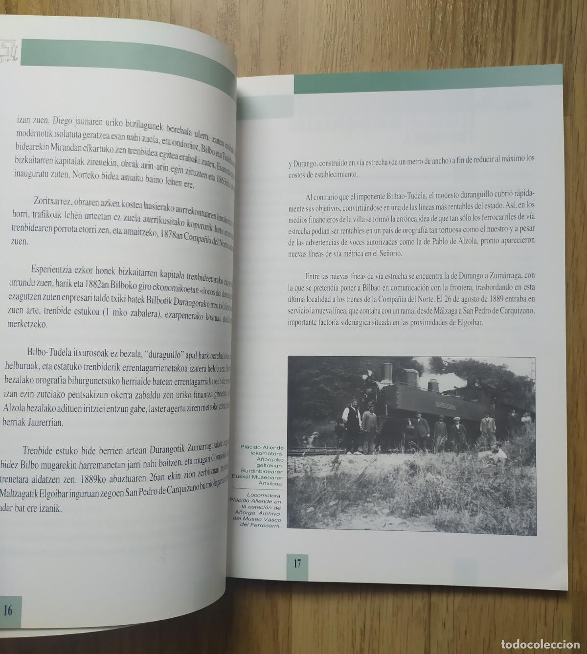 Trenes escala: Libro I. Centenario del Ferrocarril de Zarautz a Donostia. - Foto 2