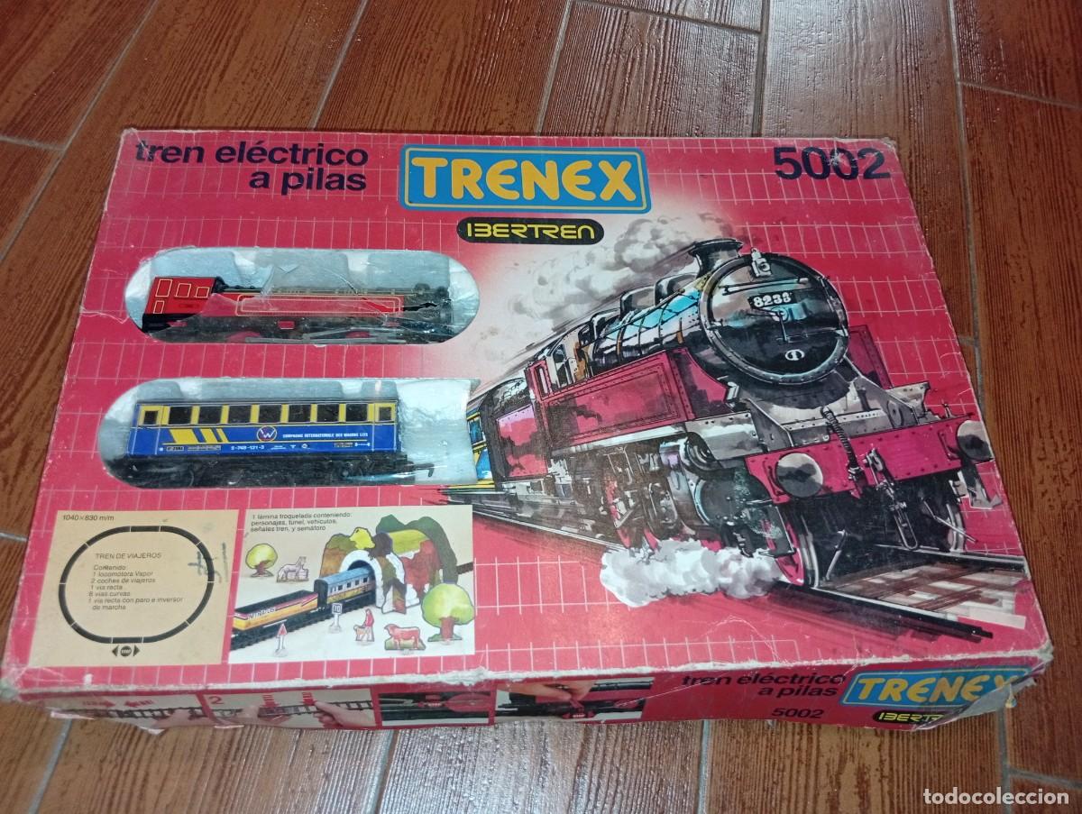 Trenes escala: Tren a pilas TRENEX de Ibertr&eacute;n.Espa&ntilde;a a&ntilde;os 80.