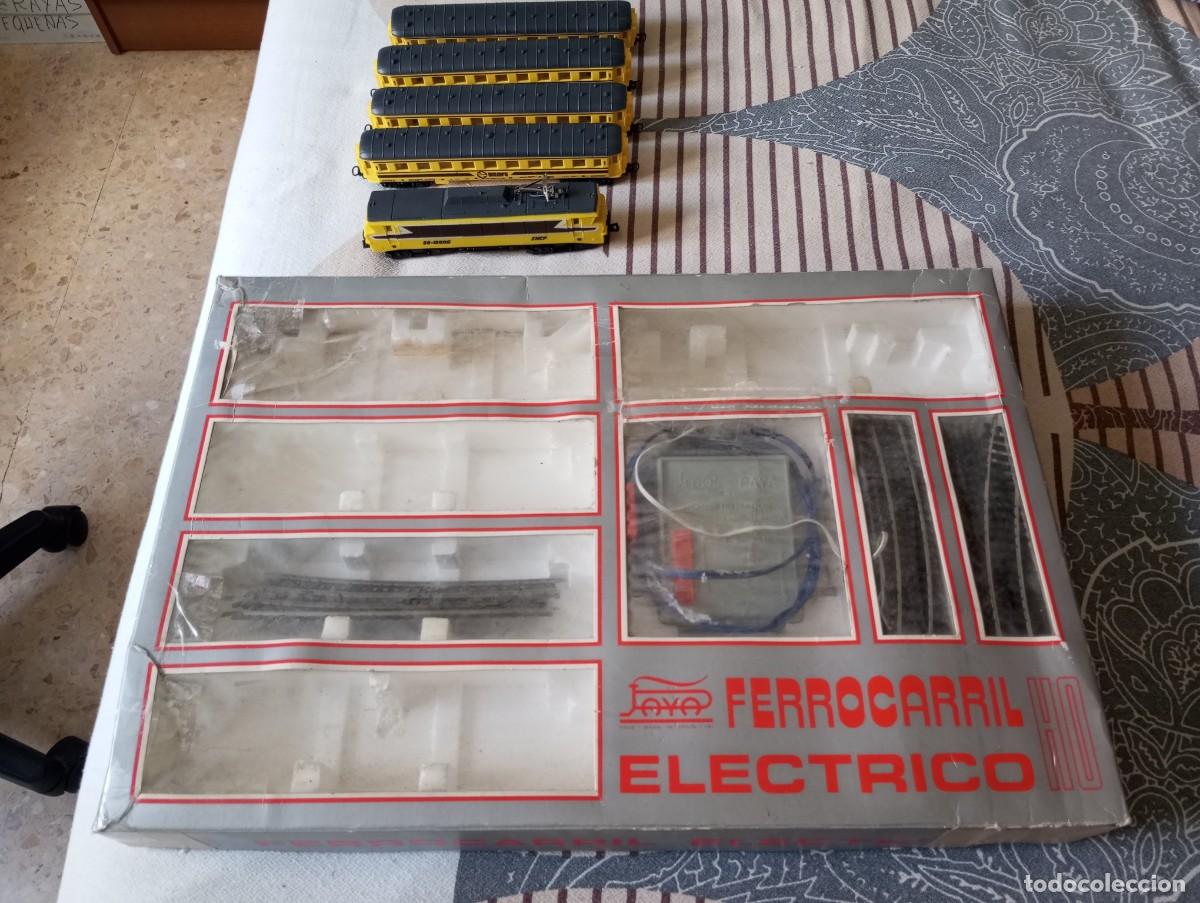 Trenes escala: se vende tren electrico de mercancias con su caja completo de la E.HO.1.87