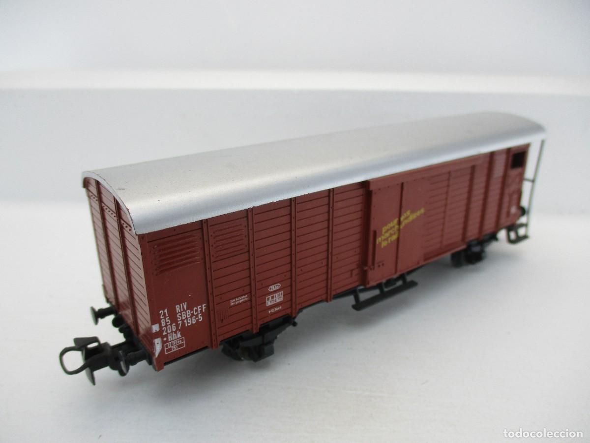 Trenes escala: VAGON MERCANCIA ESCALA HO REF KJ