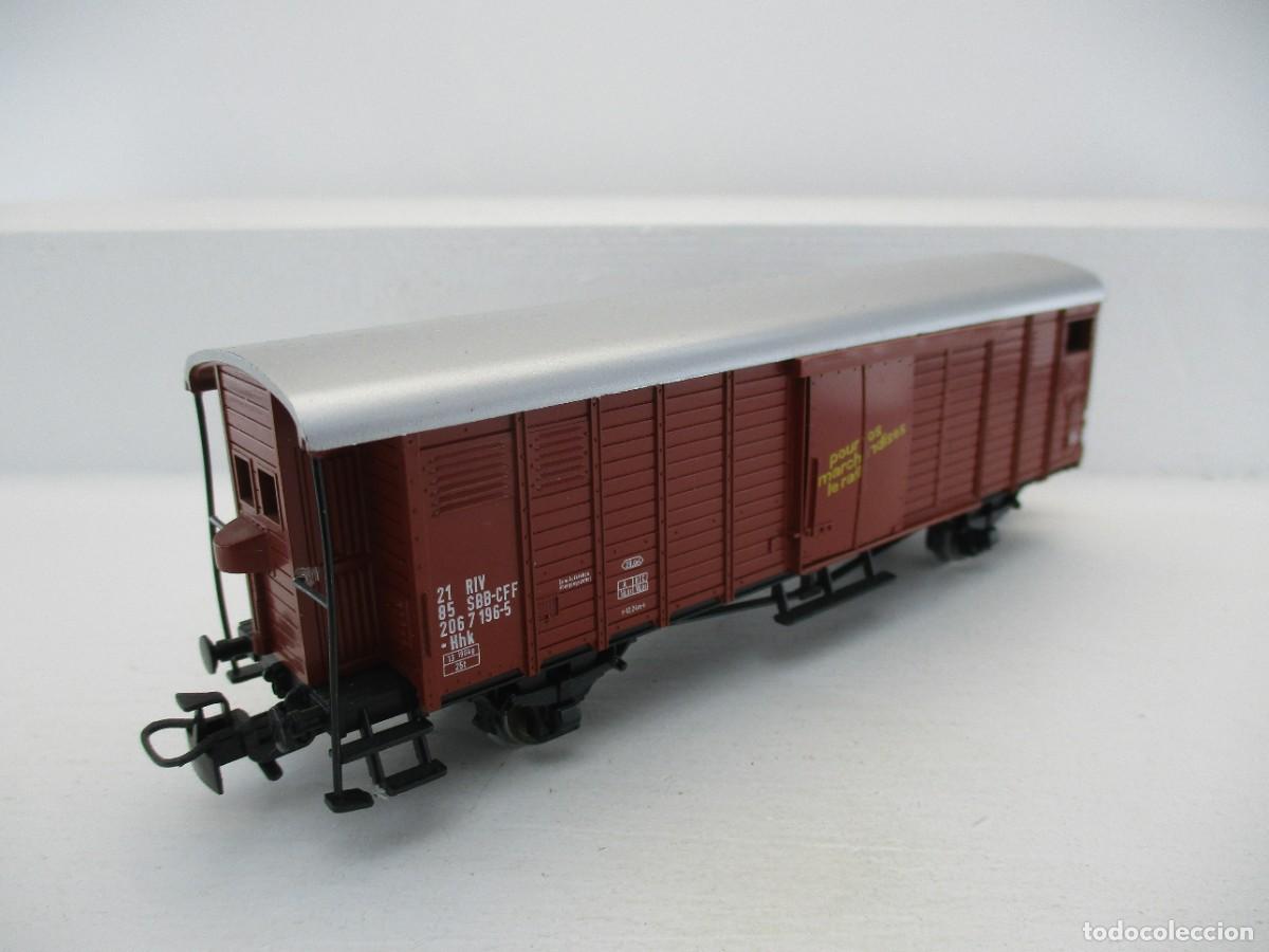 Trenes escala: VAGON MERCANCIA ESCALA HO REF KK