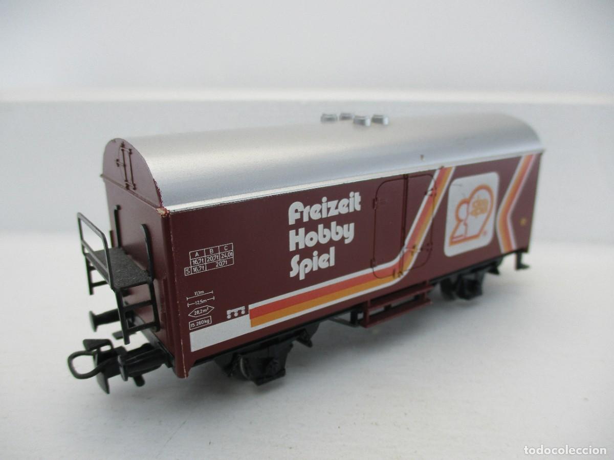 Trenes escala: VAGON MERCANCIA ESCALA HO REF KK - Foto 2