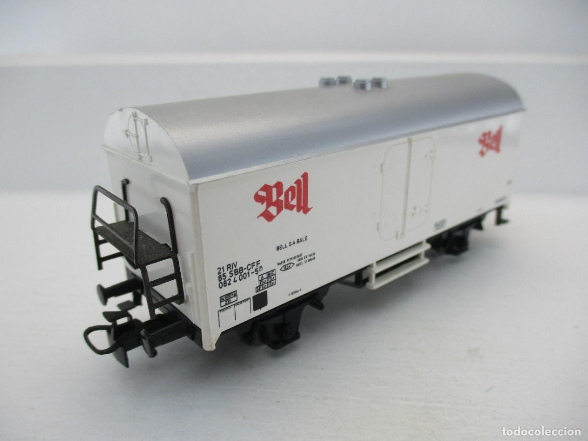 Trenes escala: VAGON MERCANCIA ESCALA HO REF KL - Foto 1