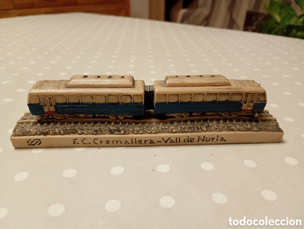 Trenes escala: Maqueta escala resina Cremallera de N&uacute;ria (Ripoll&egrave;s - Girona) Ferrocalis Generalitat Catalunya. Tren