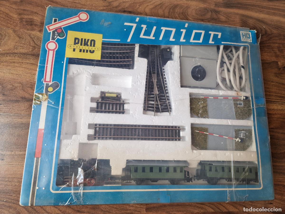 Trenes escala: Circuito de tren el&eacute;ctrico Piko Junior Ho