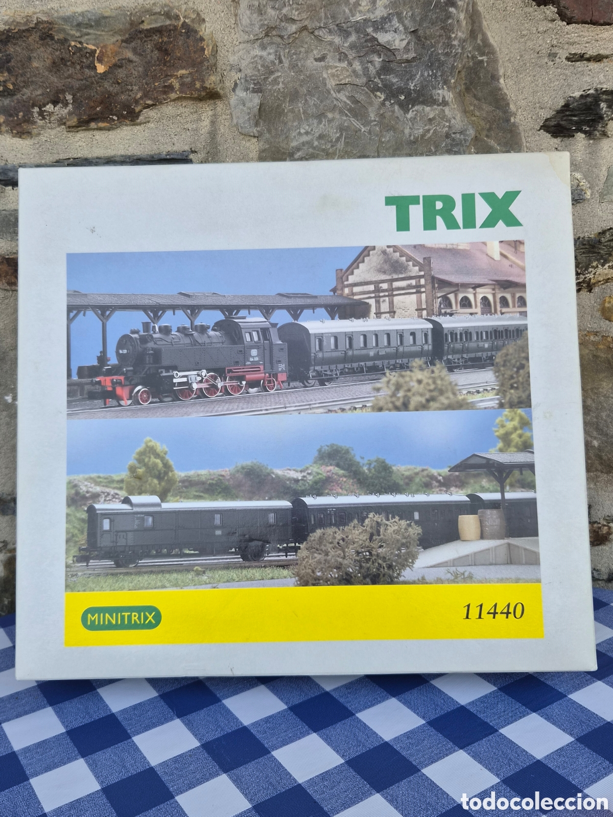 Trenes escala: ANTIGUO TREN MINITRIX TRIX REF 11440 EN CAJA ORIGINAL GRAN ESTADO