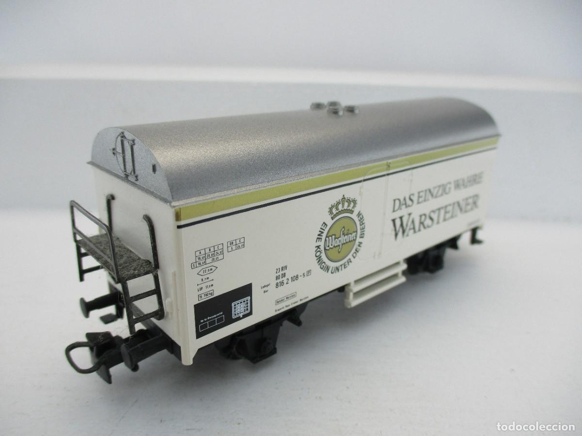 Trenes escala: VAGON MERCANCIA ESCALA HO REF DL - Foto 2