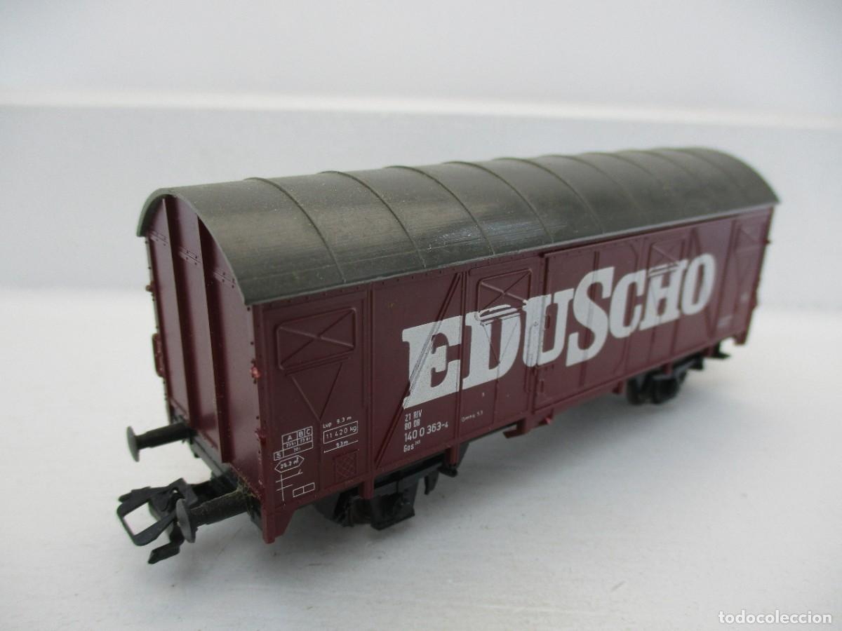 Trenes escala: VAGON MERCANCIA ESCALA HO REF DL