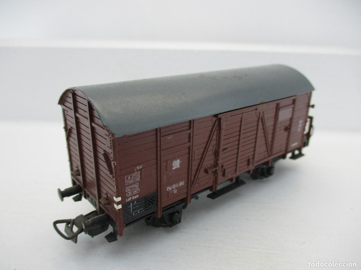 Trenes escala: VAGON MERCANCIA ESCALA HO REF DL - Foto 1