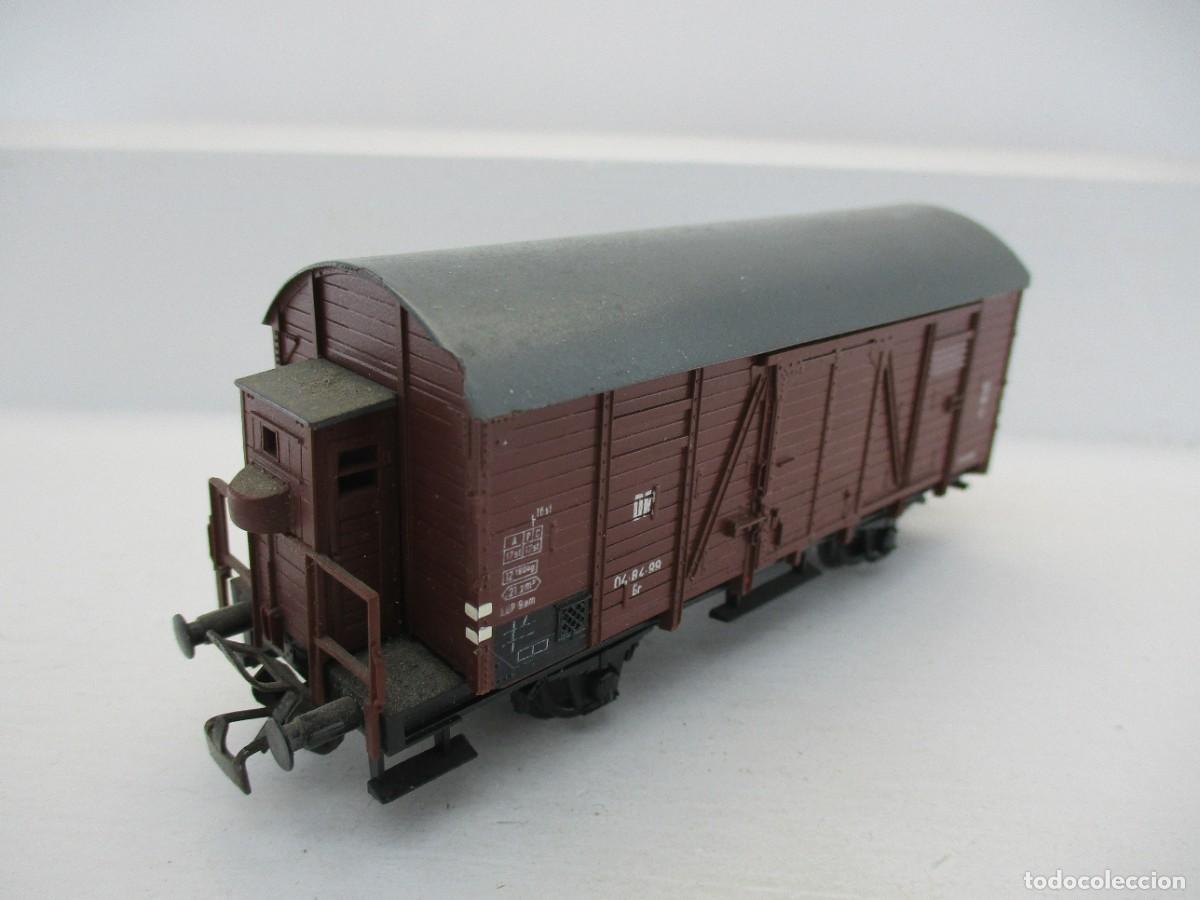 Trenes escala: VAGON MERCANCIA ESCALA HO REF DL - Foto 2