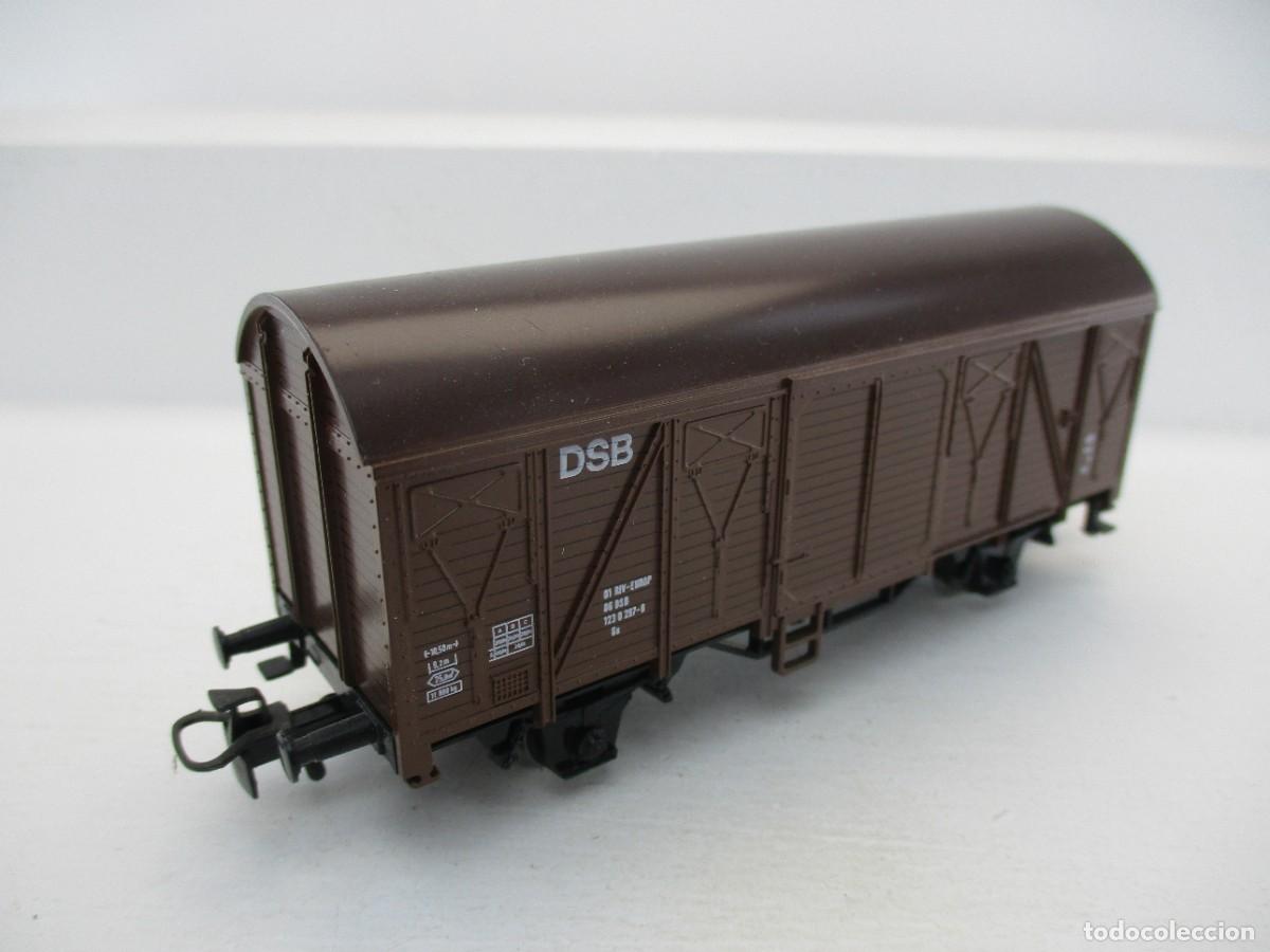 Trenes escala: VAGON MERCANCIA ESCALA HO REF DL