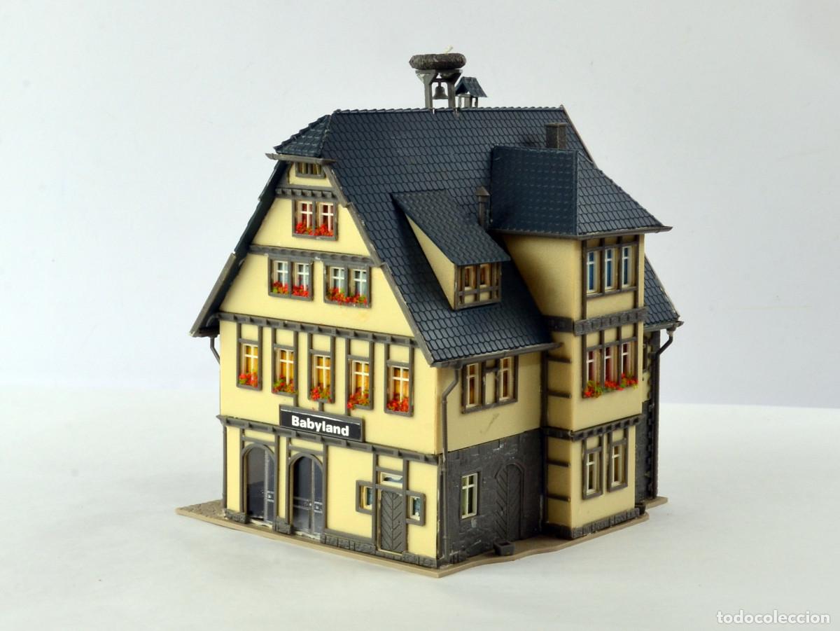 Trenes escala: Vollmer Edificios Escala H0 Casa Hist&oacute;rica con Tienda Babyland