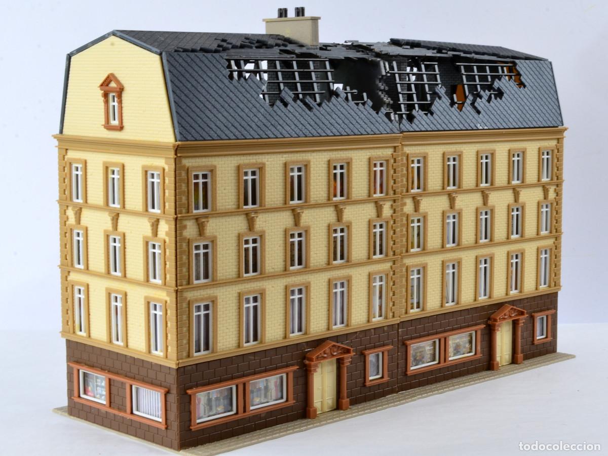 Trenes escala: Vollmer Edificios Escala H0 Oficina de Hacienda en Llamas - Foto 4
