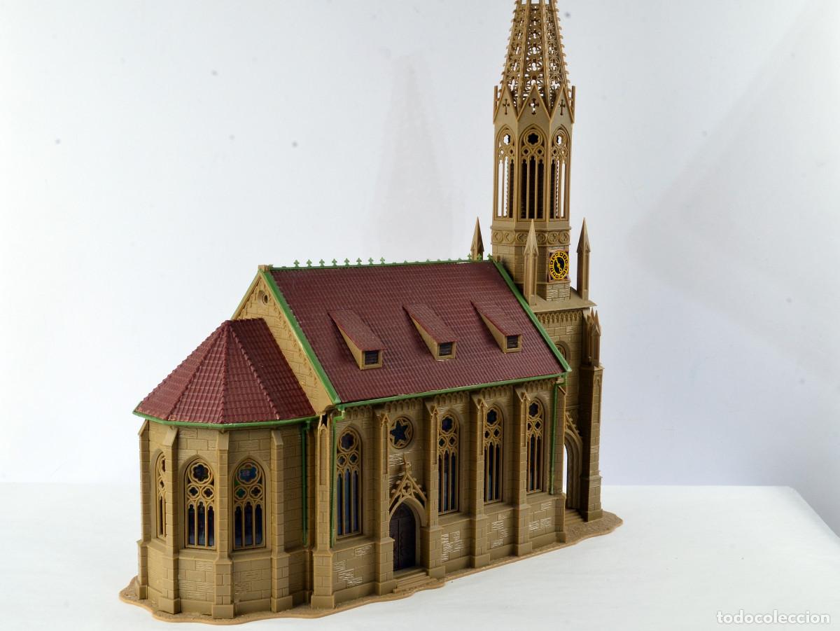 Trenes escala: Vollmer Edificio Escala H0 1:87 Iglesia G&oacute;tioca - Foto 6