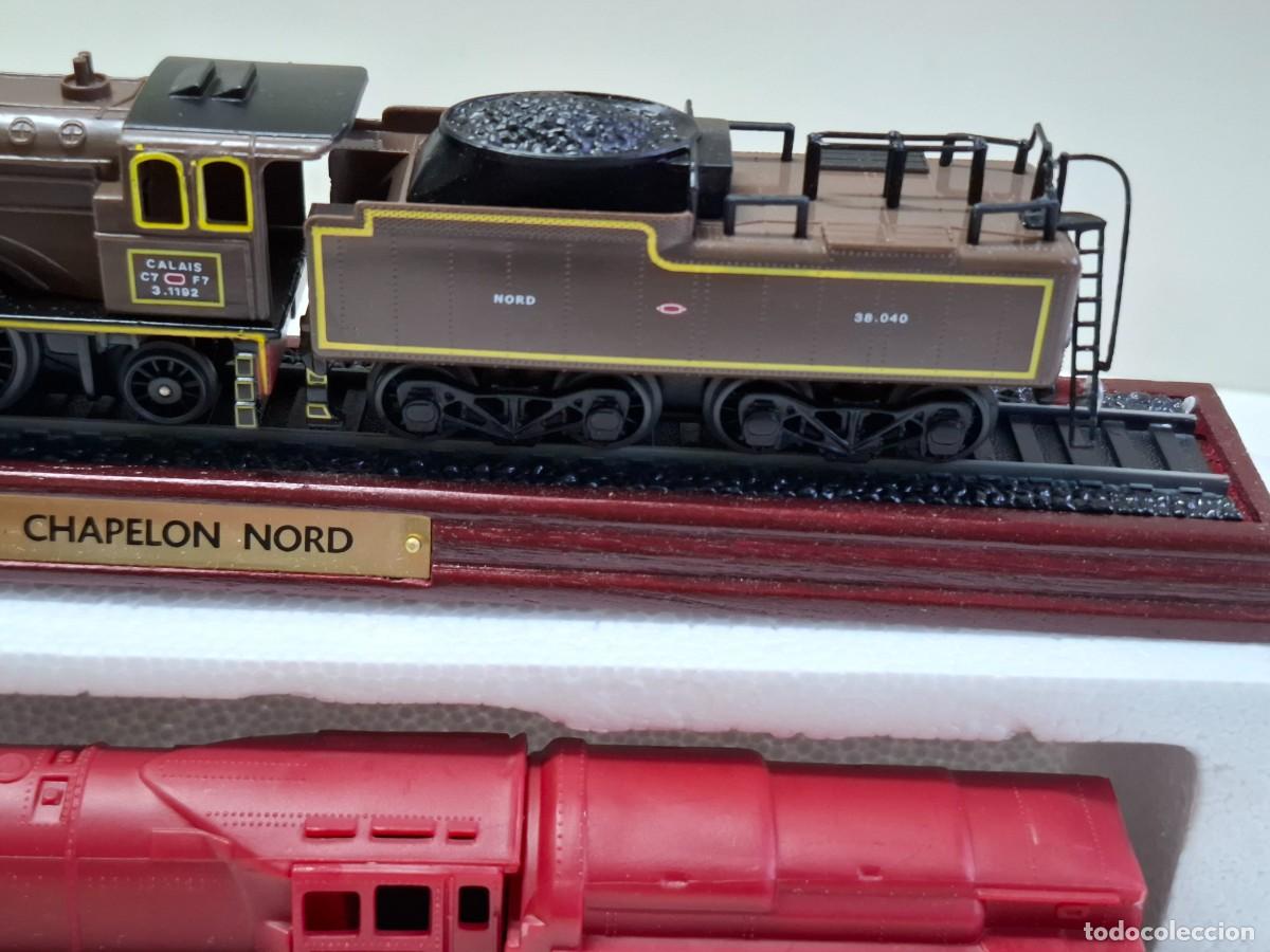 Trenes escala: DOS MAQUETAS DE TRENES DE 31.CM LARGO - Foto 5
