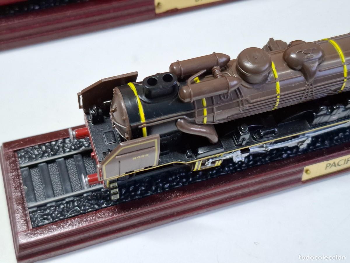 Trenes escala: DOS MAQUETAS DE TRENES DE 31.CM LARGO - Foto 15