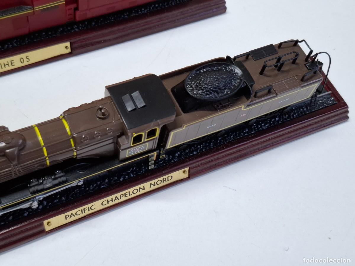 Trenes escala: DOS MAQUETAS DE TRENES DE 31.CM LARGO - Foto 17