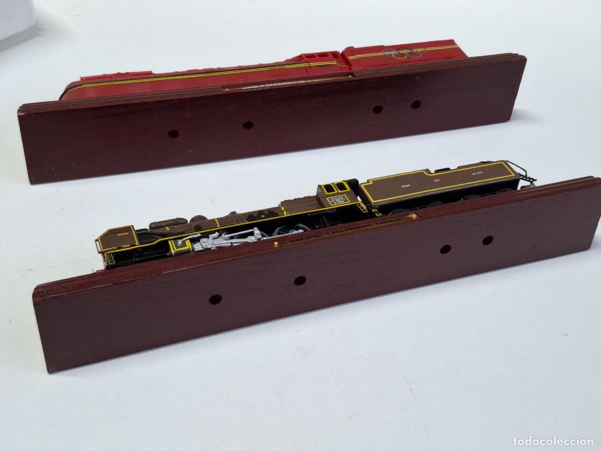 Trenes escala: DOS MAQUETAS DE TRENES DE 31.CM LARGO - Foto 20