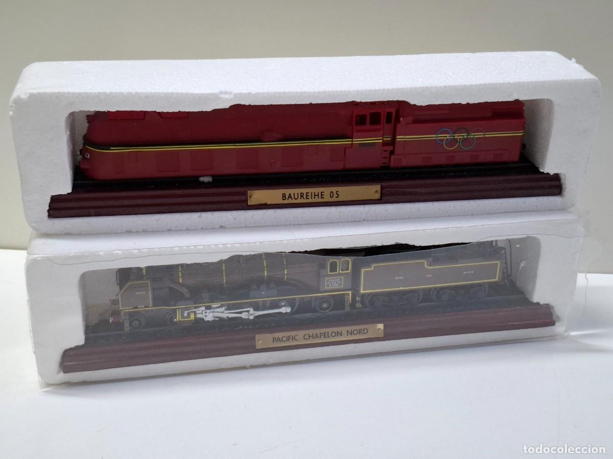 Trenes escala: DOS MAQUETAS DE TRENES DE 31.CM LARGO - Foto 21