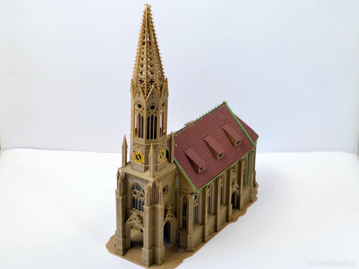 Trenes escala: Vollmer Edificio Escala H0 1:87 Iglesia G&oacute;tioca - Foto 2
