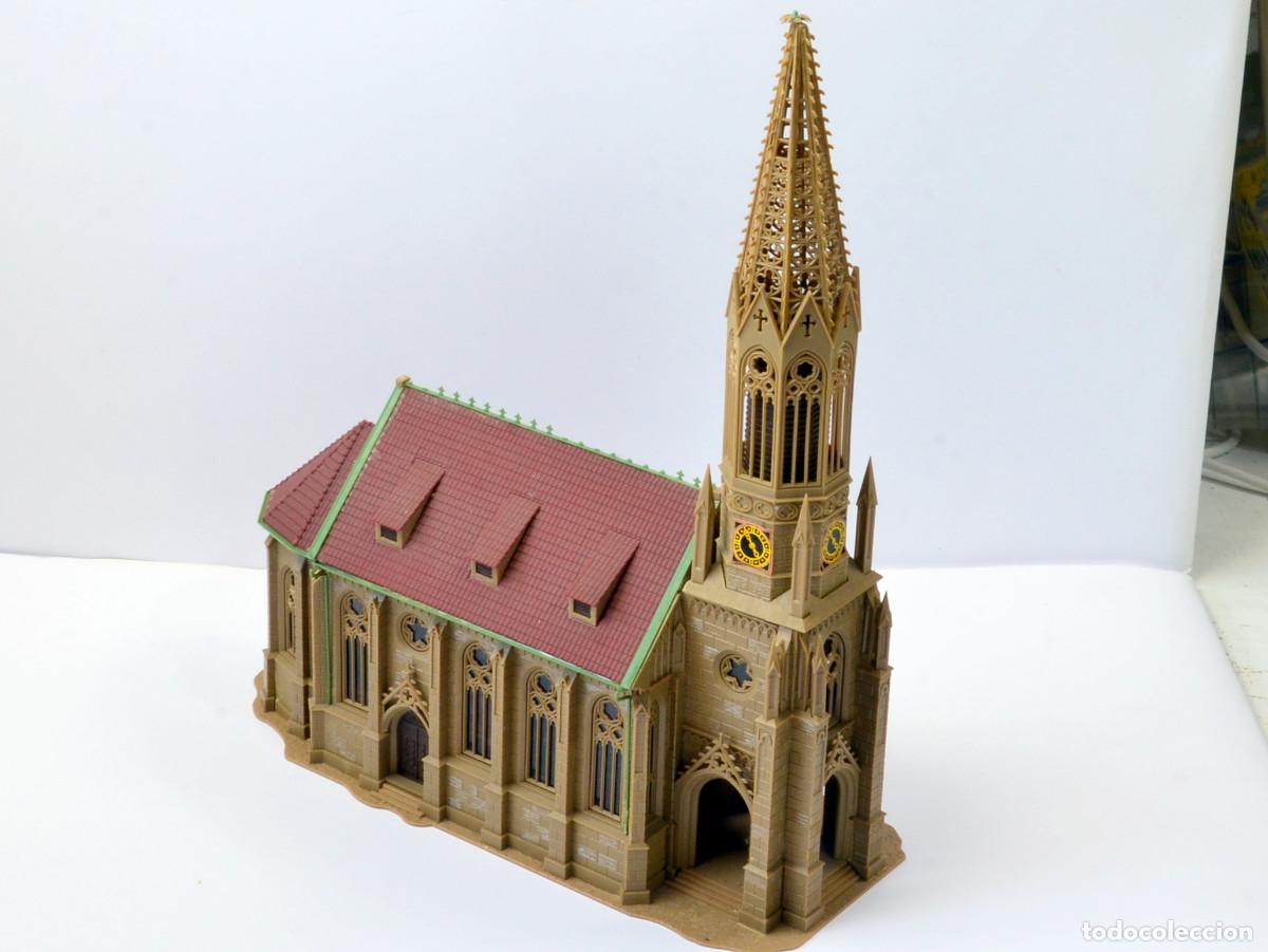 Trenes escala: Vollmer Edificio Escala H0 1:87 Iglesia G&oacute;tioca - Foto 3