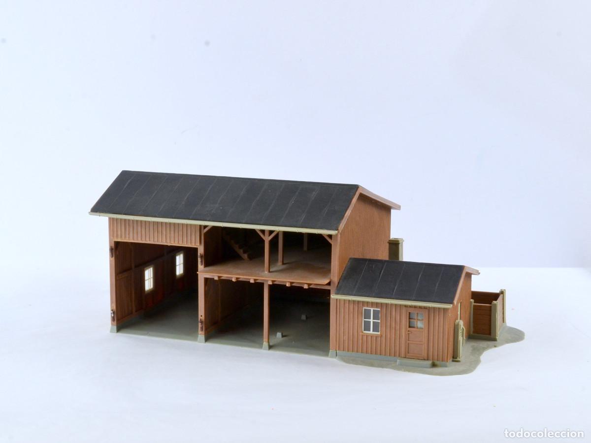 Trenes escala: Kibri Edificio Escala H0 1:87 Almac&eacute;n de Herramientas