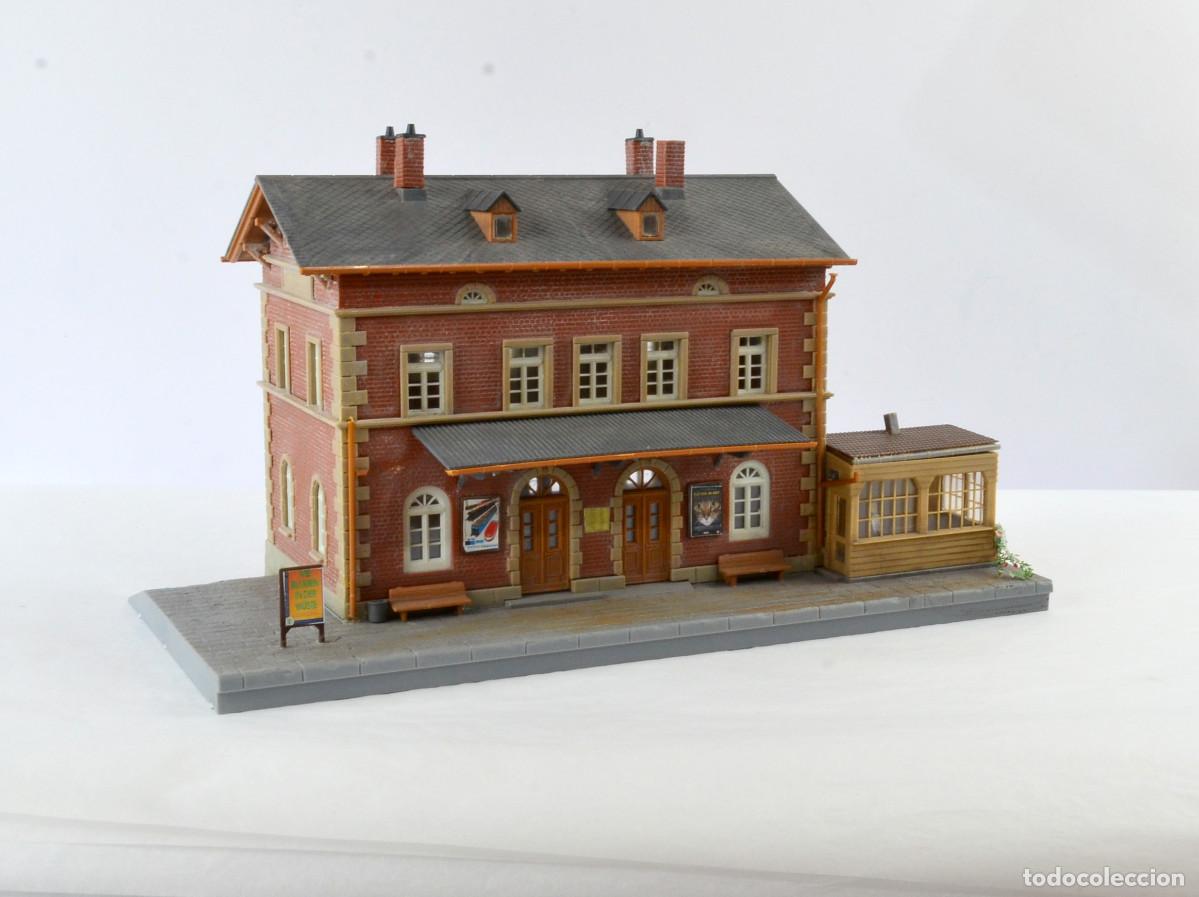 Trenes escala: Kibri Edificios Escala H0 Estaci&oacute;n de Tren