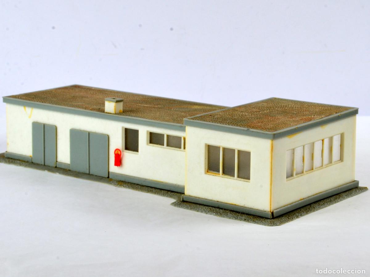 Trenes escala: Kibri Edificios H0 Gasolinera con Taller - Foto 4