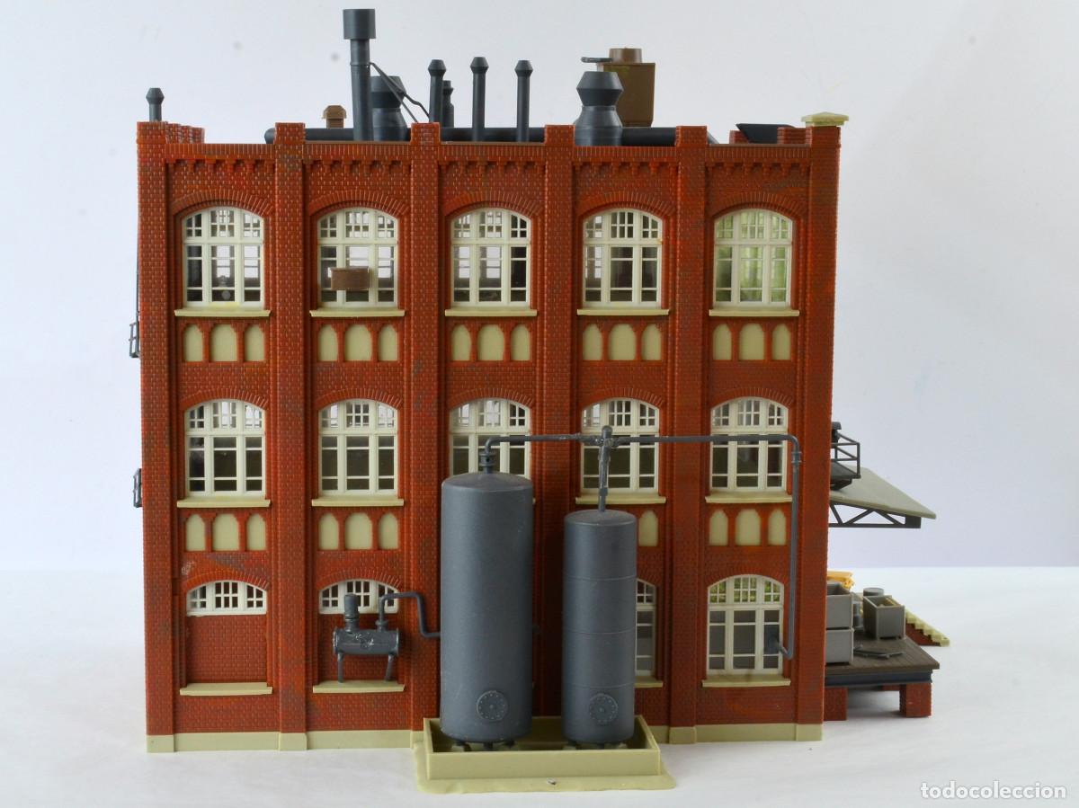 Trenes escala: Kibri Edificios Escala H0 Fabrica - Foto 11