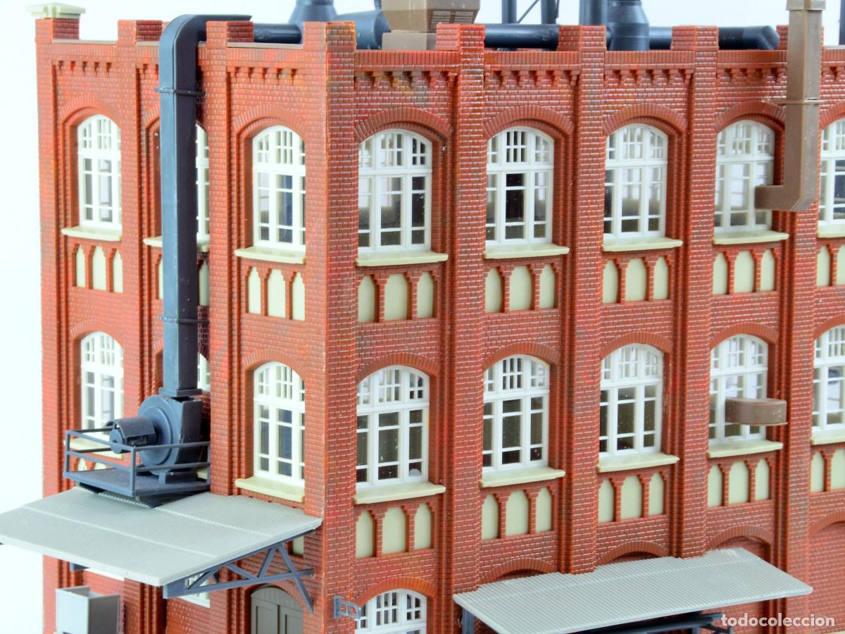 Trenes escala: Kibri Edificios Escala H0 Fabrica - Foto 16