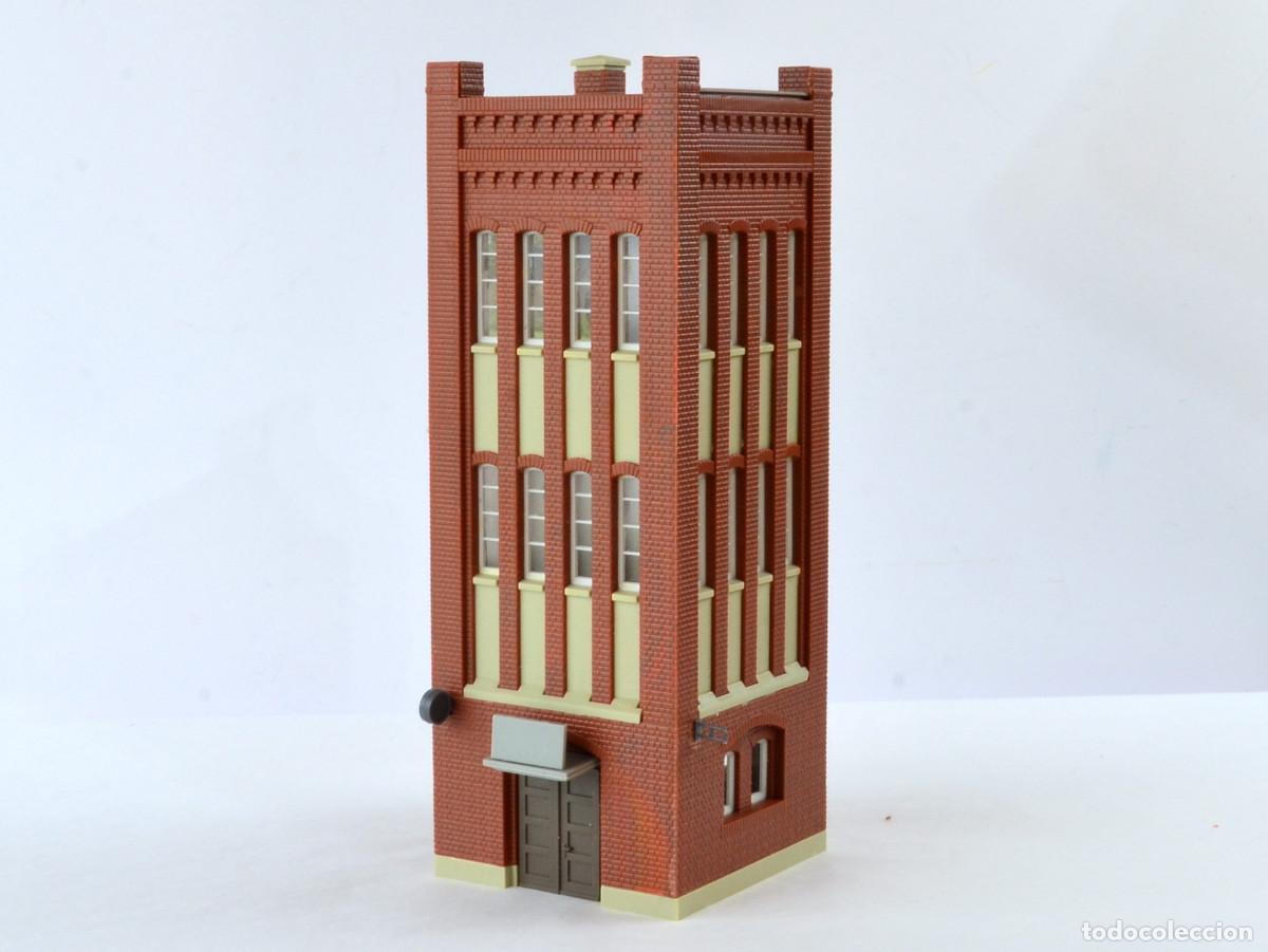 Trenes escala: Kibri Edificios Escala H0 Fabrica - Foto 17