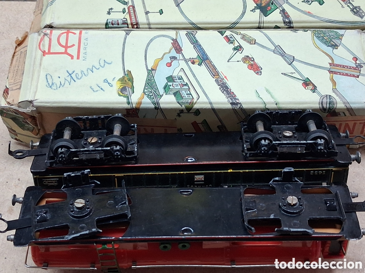Trenes escala: 2 vagones paya escala S con defectos - Foto 5