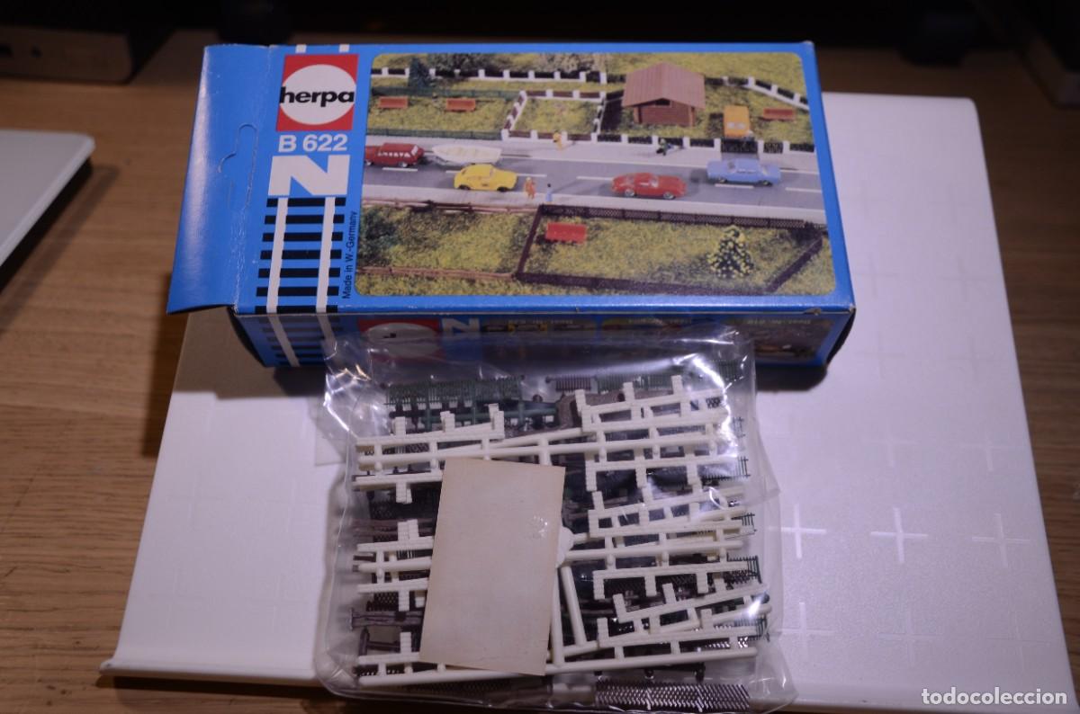 Trenes escala: Herpa maqueta tren escala N B 642 descatalogado se&ntilde;ales Completo