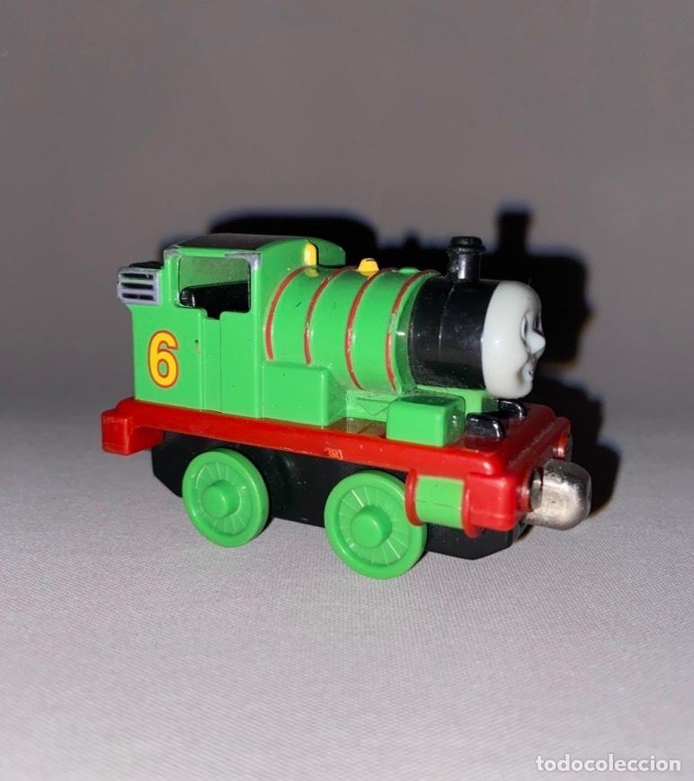 Trenes escala: TREN DE METAL &ldquo; LOCOMOTORA PERCY &ldquo; TREN THOMAS & FRIENDS - TREN THOMAS