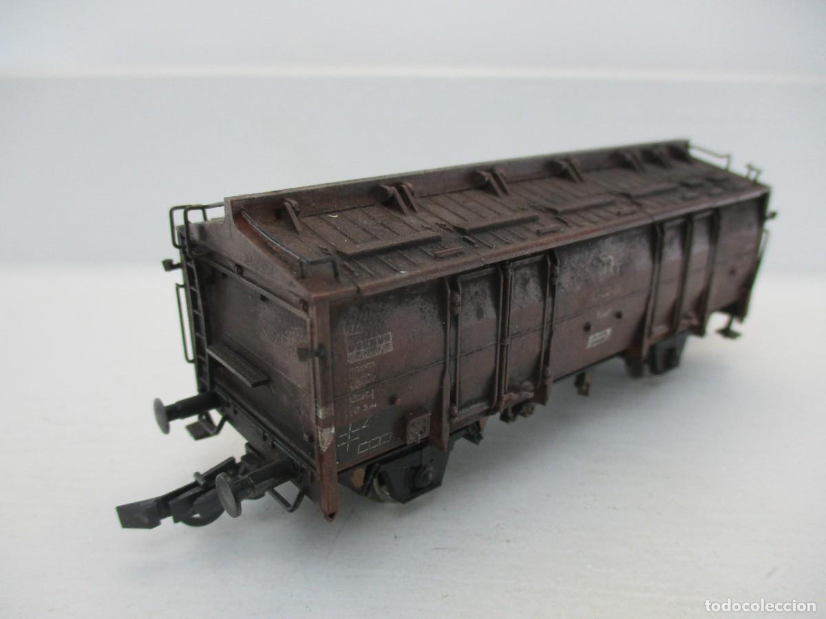 Trenes escala: VAGON MERCANCIA ESCALA HO REF HJ