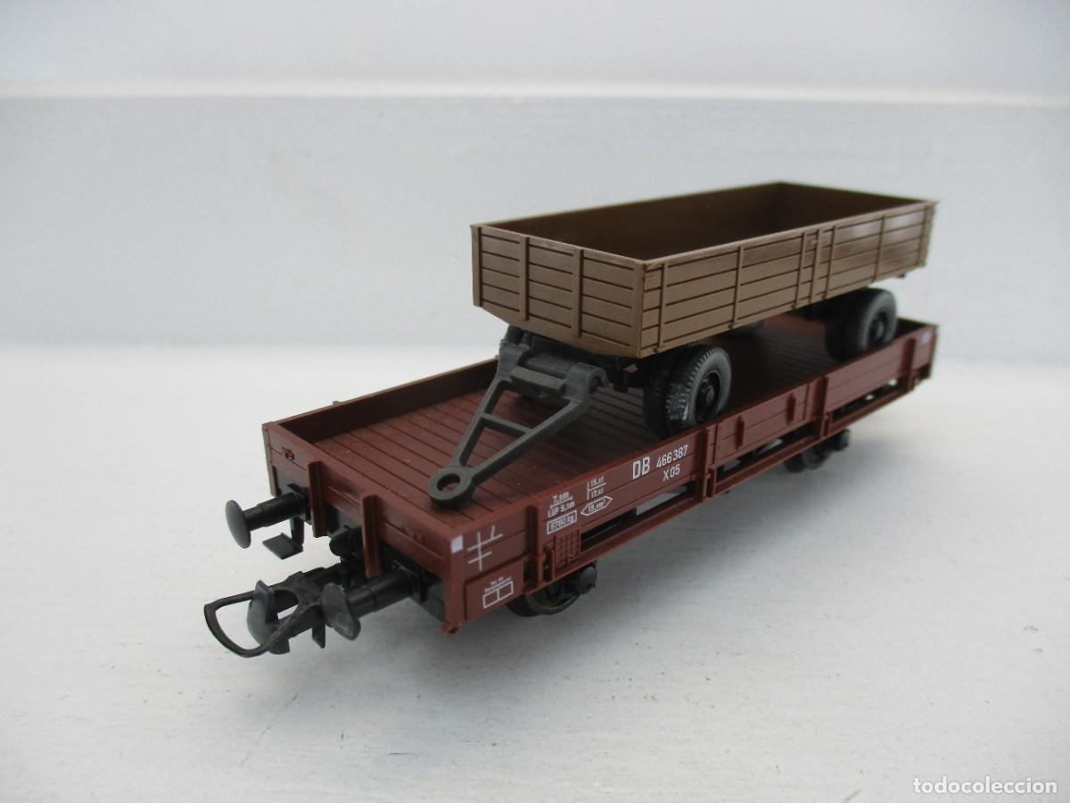 Trenes escala: VAGON MERCANCIA ESCALA HO REF HJ - Foto 2