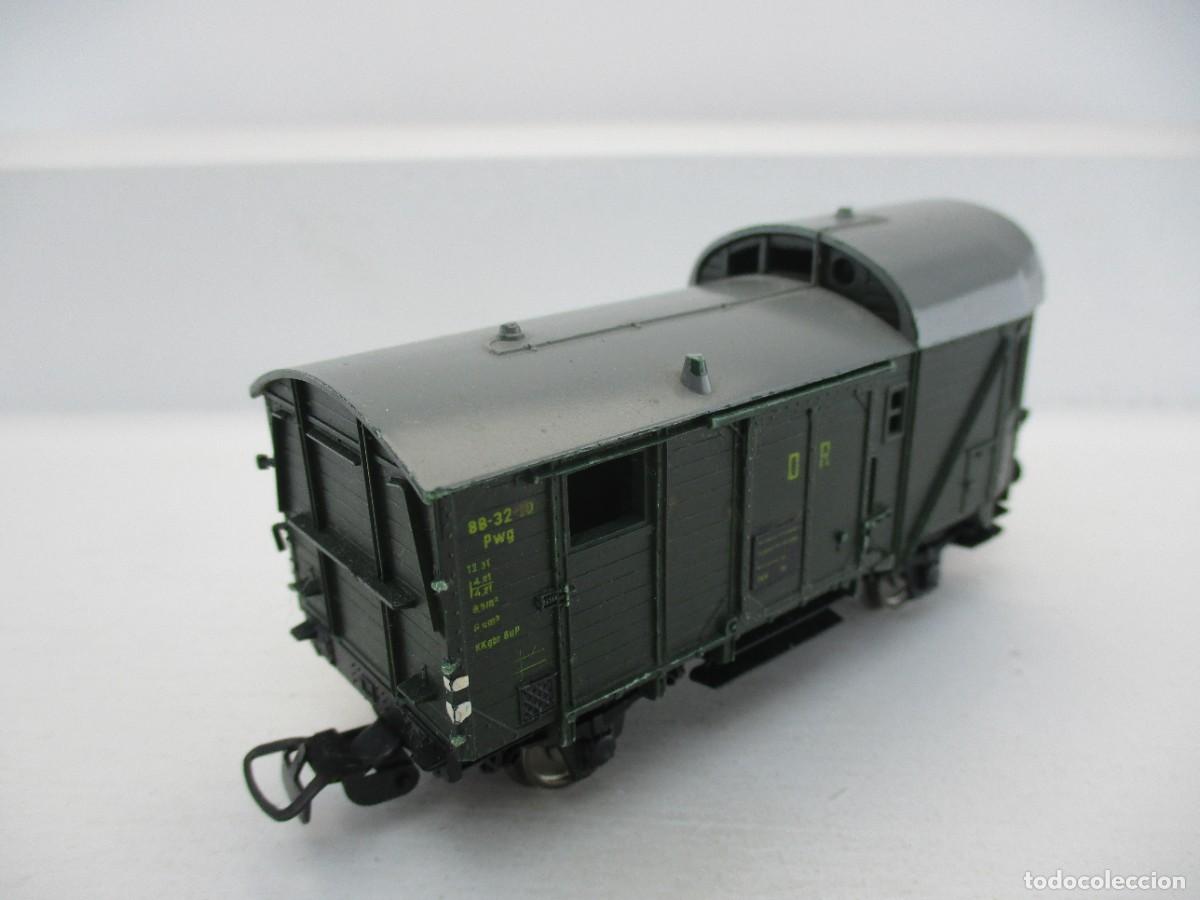 Trenes escala: VAGON MERCANCIA ESCALA HO REF HJ