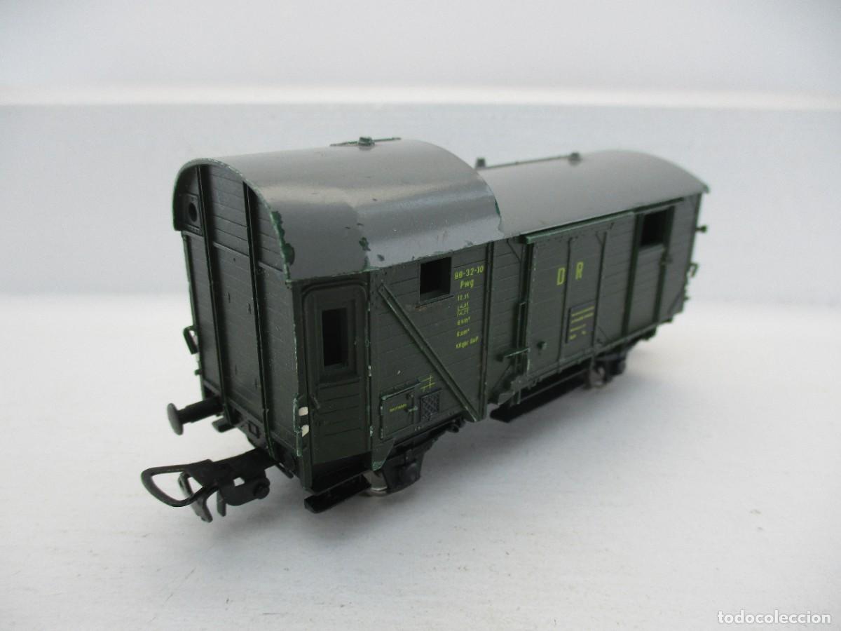 Trenes escala: VAGON MERCANCIA ESCALA HO REF HJ - Foto 2