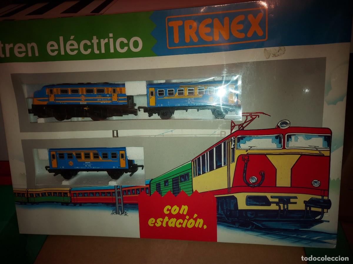 Trenes escala: TREN ELECTRICO CON ESTACION TRENEX DE IBERTREN, EXIN 1991 / RENFE