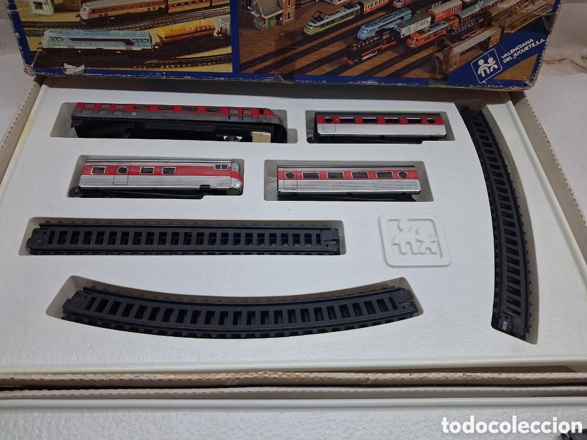 Trenes escala: 2 trenes Valtoy a pilas - Foto 3