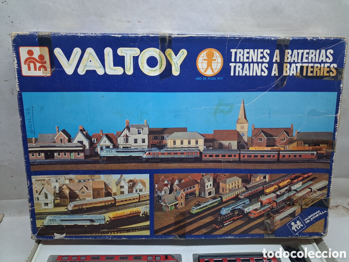 Trenes escala: 2 trenes Valtoy a pilas - Foto 4